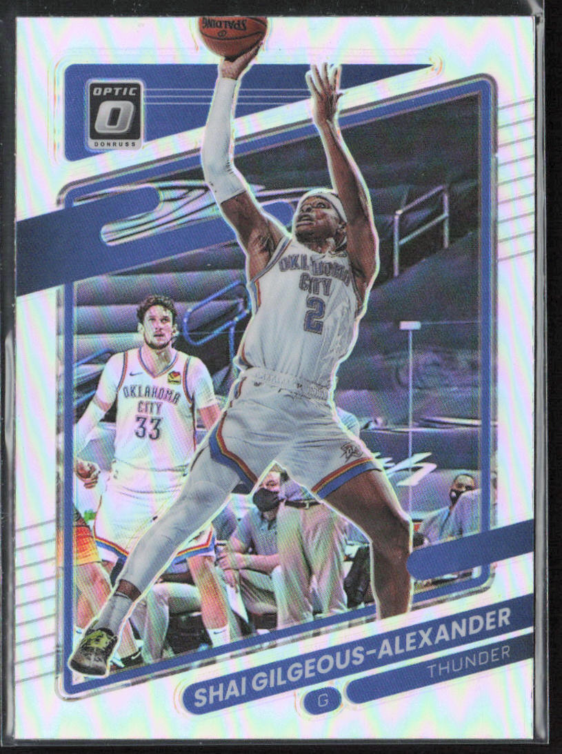 2021-22 Donruss Optic #147 Shai Gilgeous-Alexander Holo