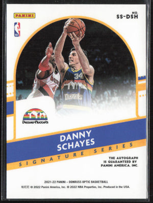 2021-22 Donruss Optic #SS-DSH Danny Schayes Signature Series