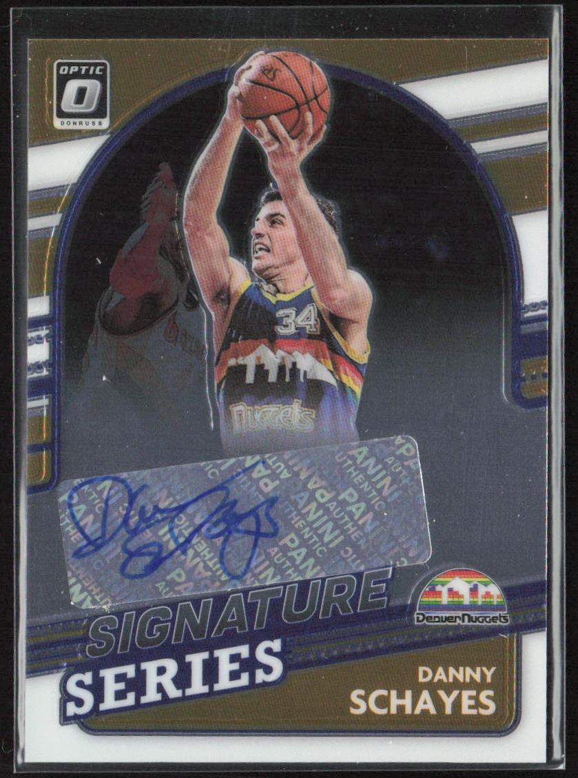 2021-22 Donruss Optic #SS-DSH Danny Schayes Signature Series