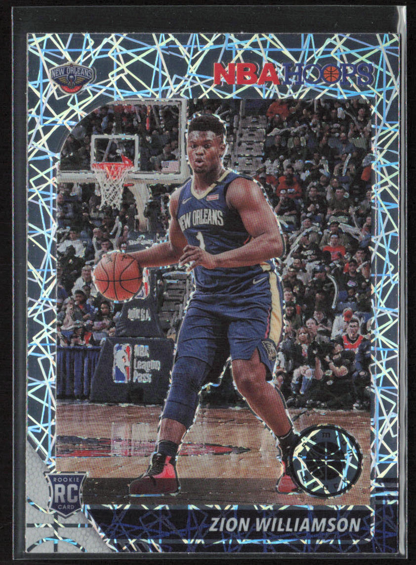 2019 NBA Hoops #258 Zion Williamson Lazers