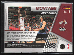 2021-22 Mosaic #13 Jimmy Butler Montage fast break