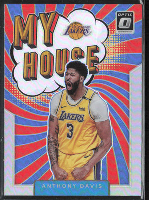 2021-22 Donruss Optic #11 Anthony Davis My House Holo