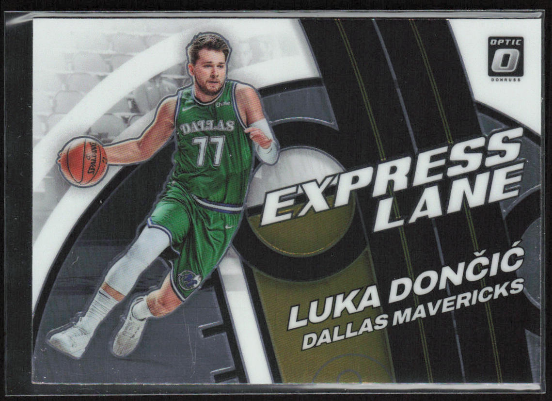 2021-22 Donruss Optic #7 Luka Doncic Express Lane