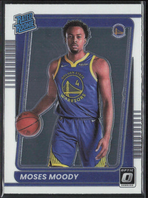 2021-22 Donruss Optic #184 Moses Moody