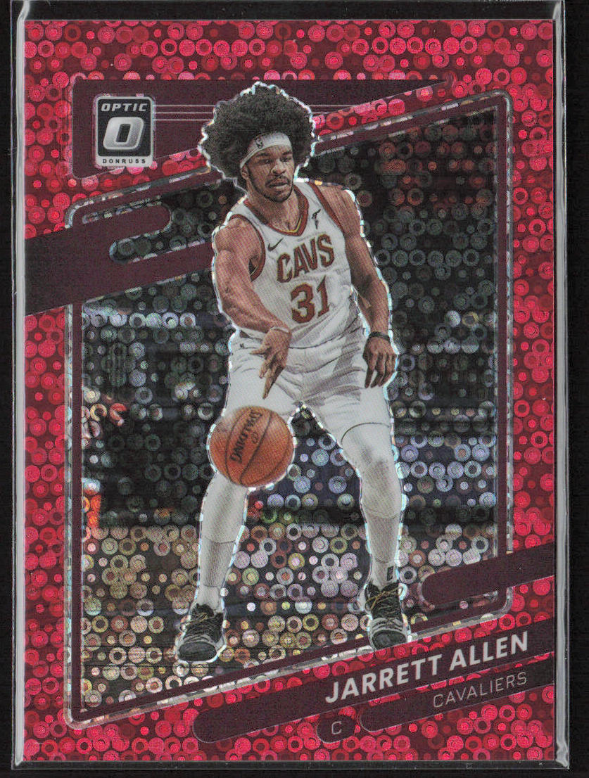 2021-22 Donruss Optic #75 Jarrett Allen Fast Break Red #/85