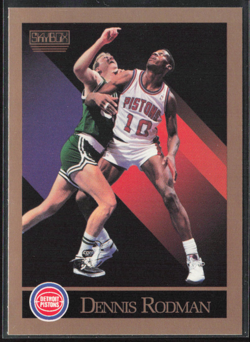 1990-91 SkyBox #91 Dennis Rodman