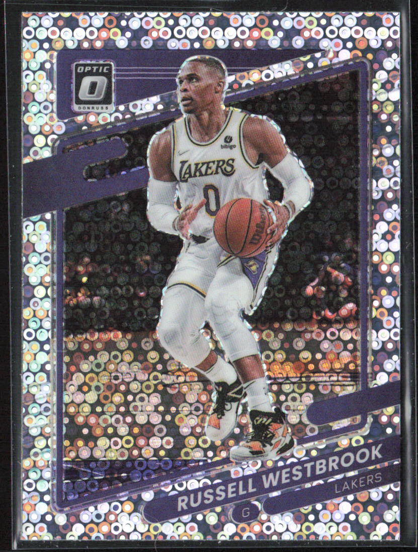 2021-22 Donruss Optic #76 Russell Westbrook Fast Break