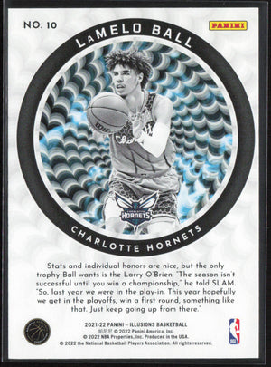 2021-22 Panini Illusions #10 LaMelo Ball Mystique