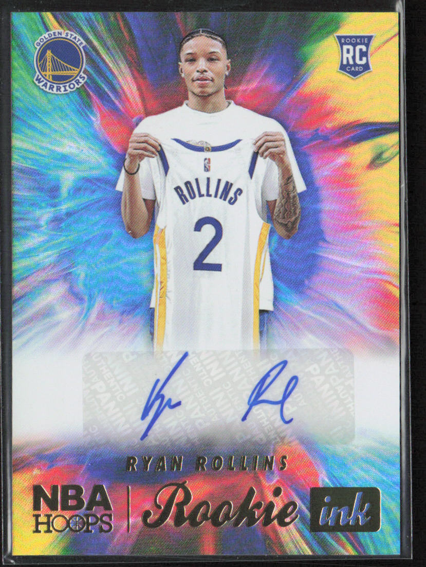 2022-23 NBA Hoops #RI-RYR Ryan Rollins Auto