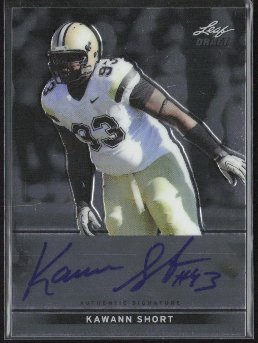 2013 Leaf Draft #BA-KS1 Kawann Short auto