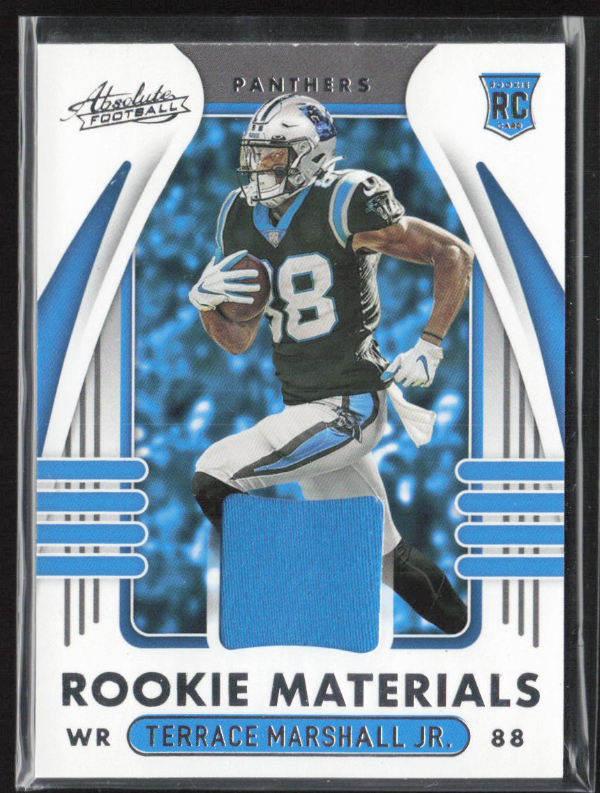 2021 Panini Absolute #ARM-TMA Terrace Marshall Jr. Absolute Rookie Materials