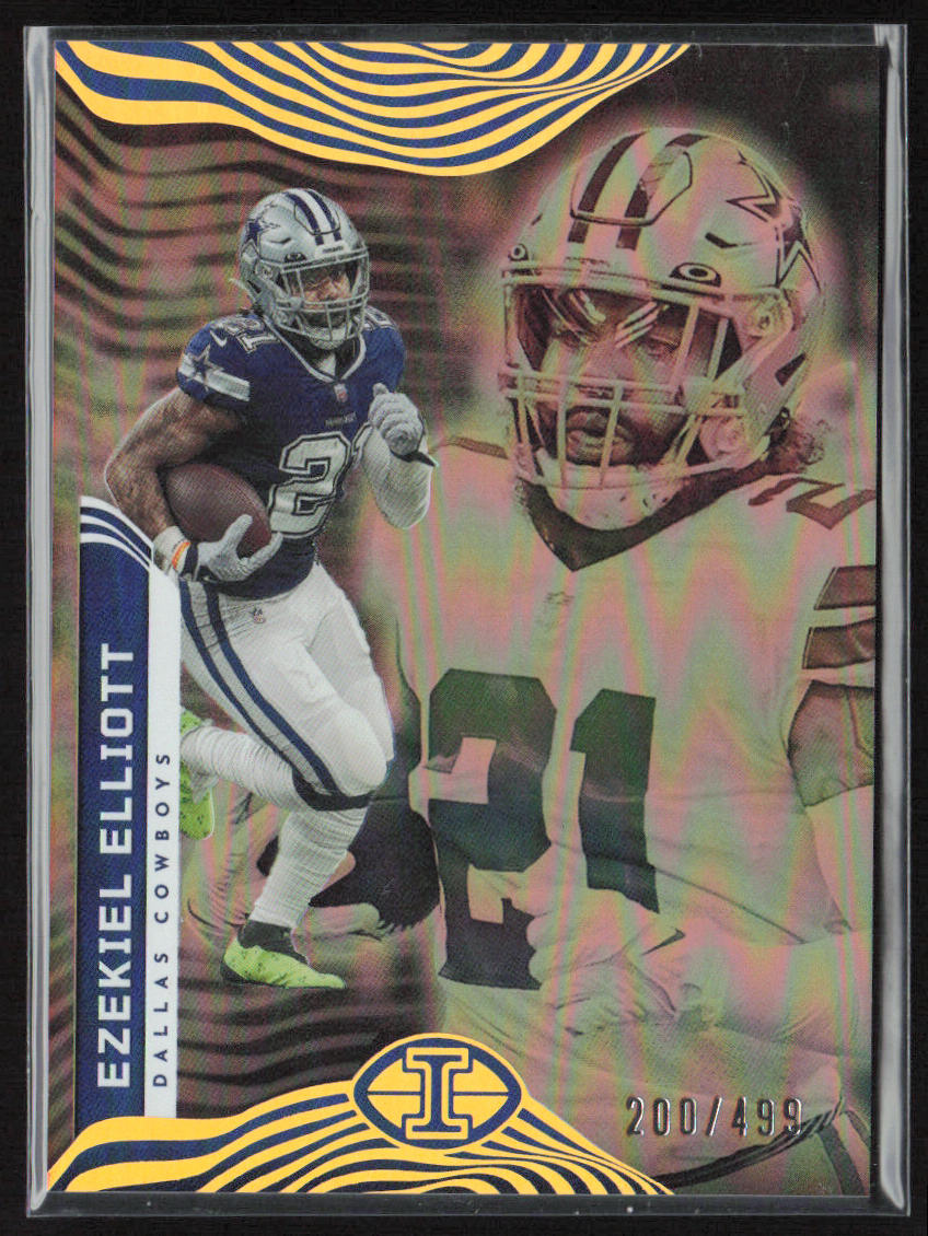 2022 Panini Illusions #25 Ezekiel Elliott /499