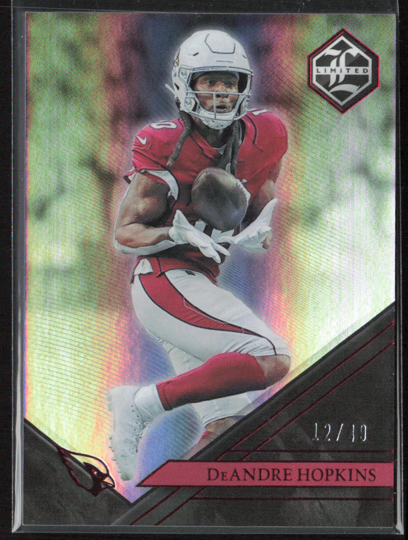 2022 Panini Limited #3 DeAndre Hopkins Ruby Spotlight /49