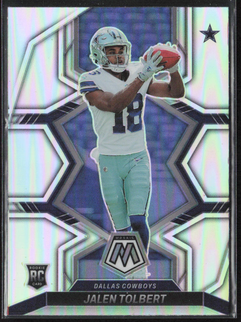 2022 Panini Mosaic #326 Jalen Tolbert Silver Mosaic