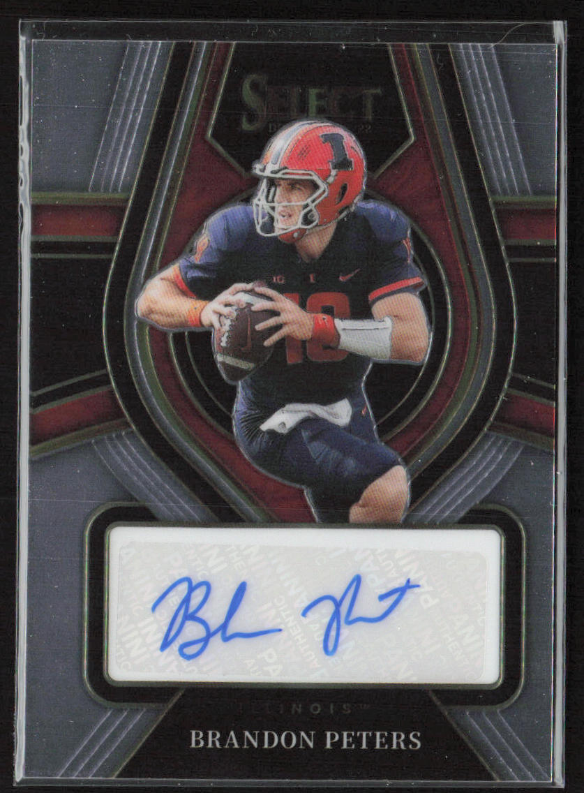 Select Draft Picks #RS-BPE Brandon Peters Auto