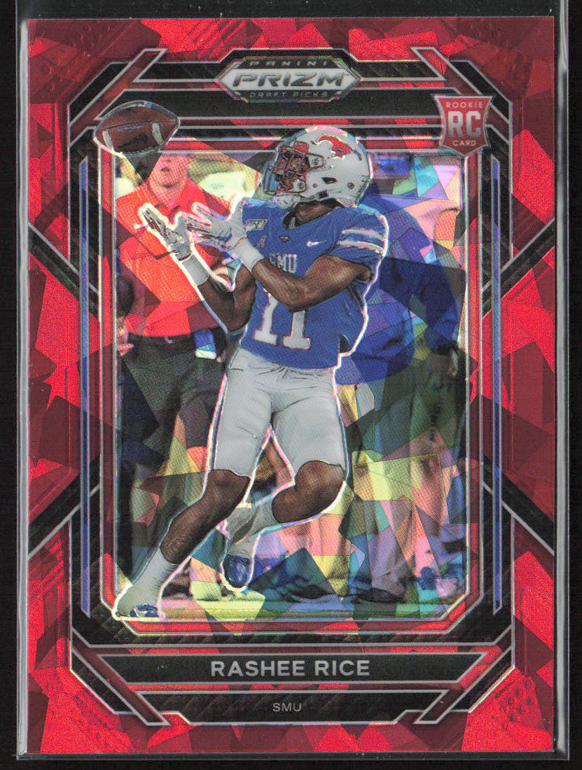 Prizm Draft Picks #142 Rashee Rice Red Ice