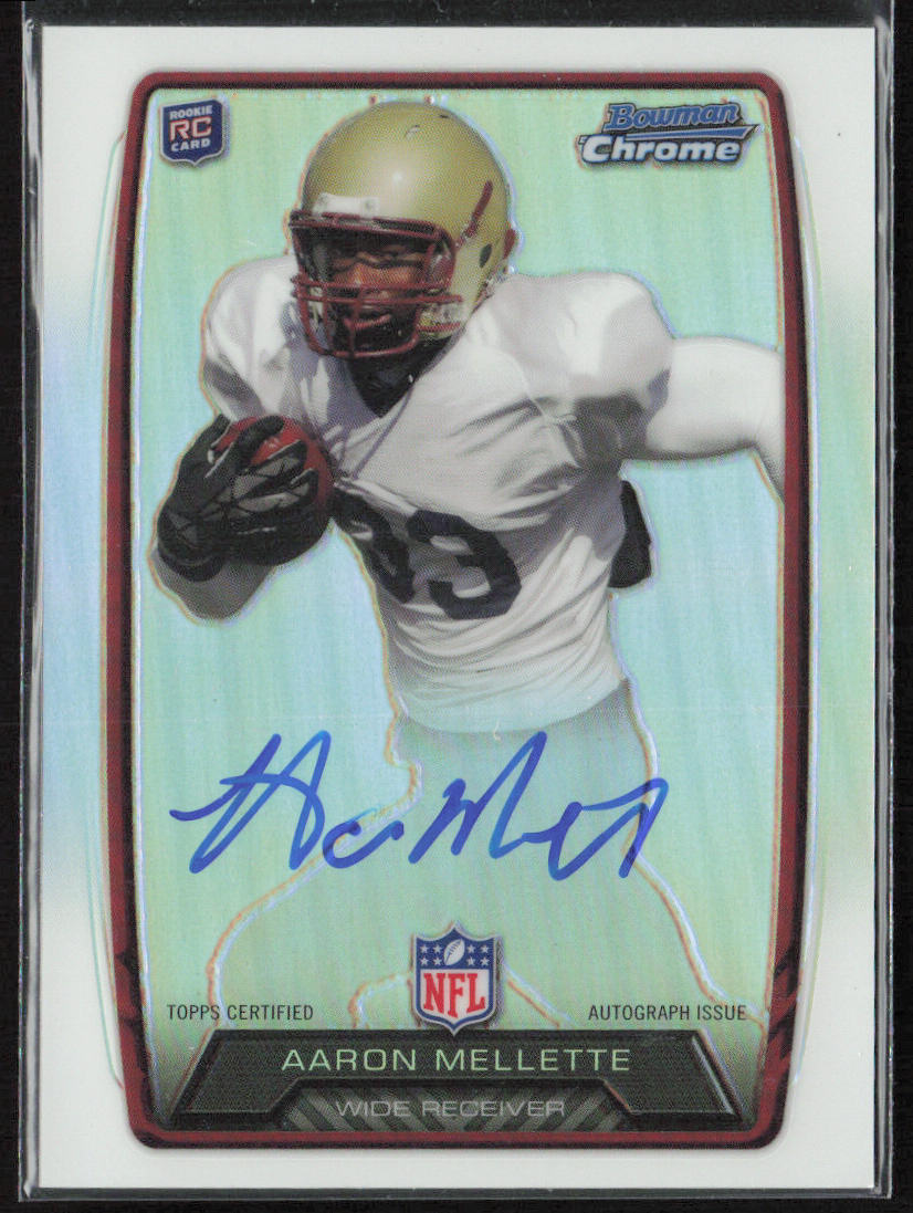 Bowman chrome #RCRA-AM Aaron Mellette Auto