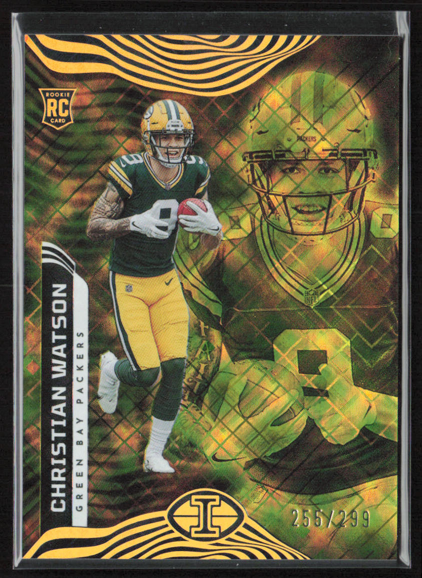 2022 Panini Illusions #35 Christian Watson /299