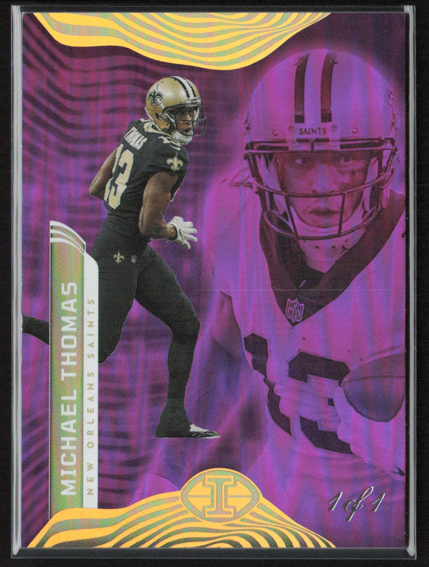 2022 Panini Illusions #72 Michael Thomas Purple Illusions 1/1