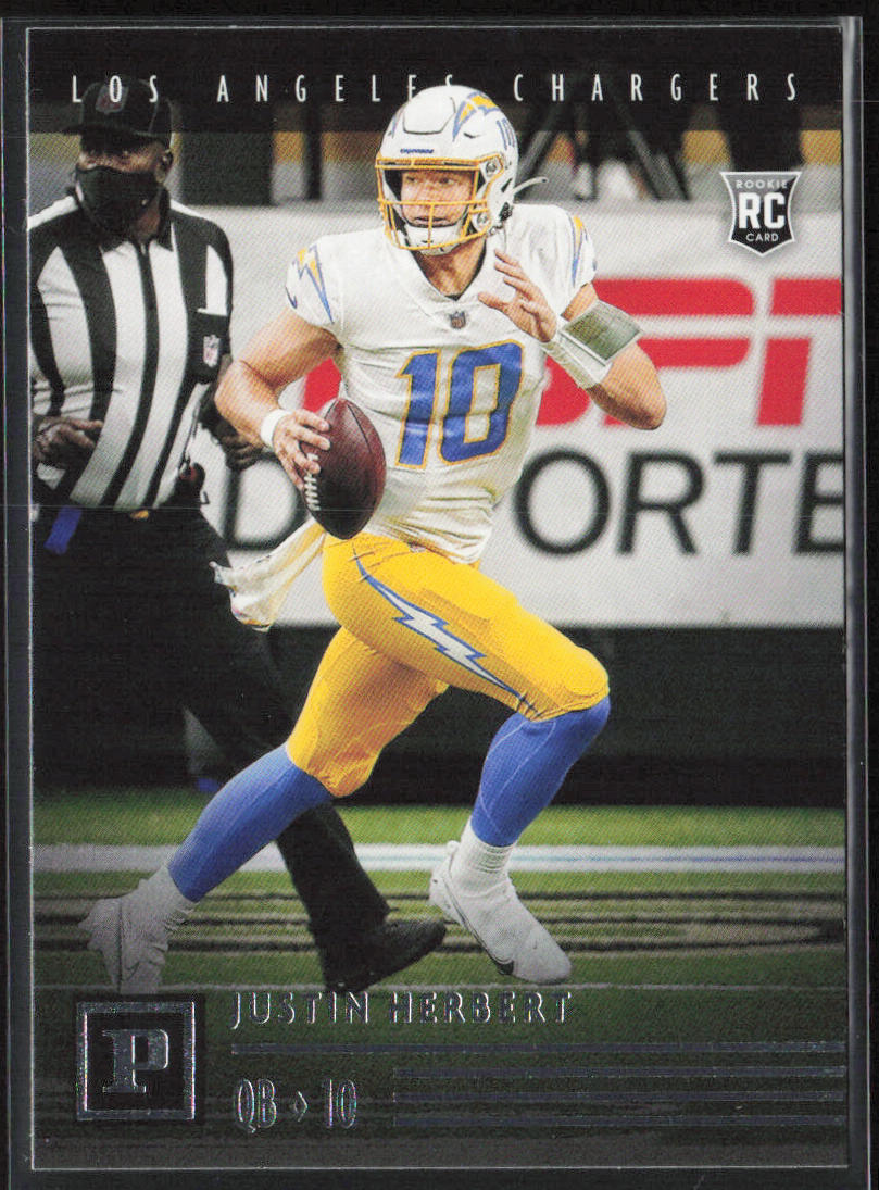 2020 Panini Chronicles #PA-3 Justin Herbert #PA-3 Panini