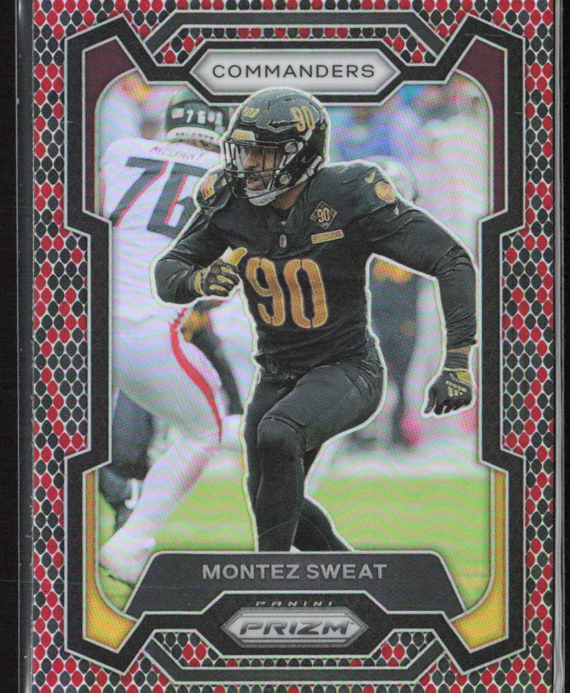 Prizm #299 Montez Sweat Snake Skin