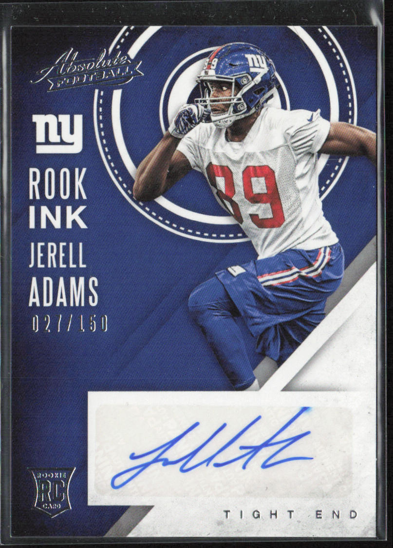 2016 Panini Absolute #24 Jerell Adams Rook Ink Blue