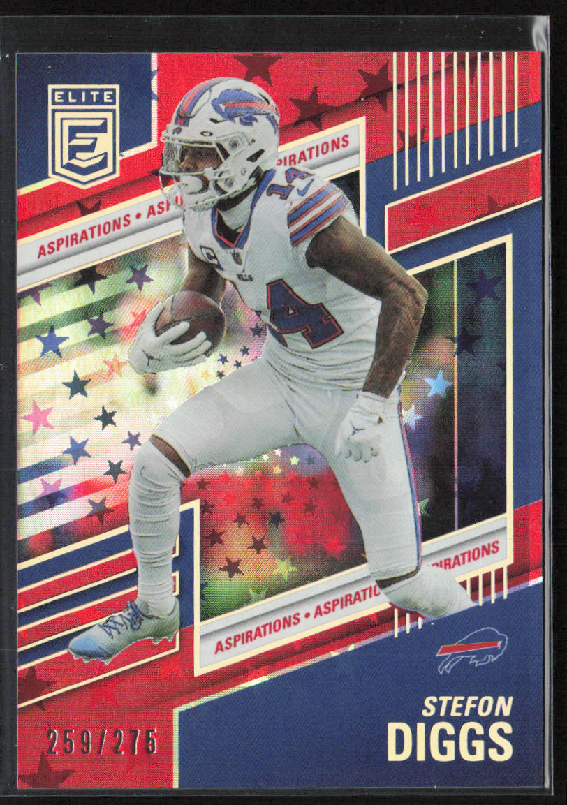 2022 Donruss Elite #2 Stefon Diggs Status Sparkle #/275