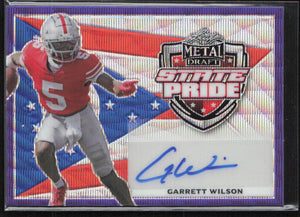 Metal Draft #SP-GW1 Garrett Wilson State Pride Auto /20