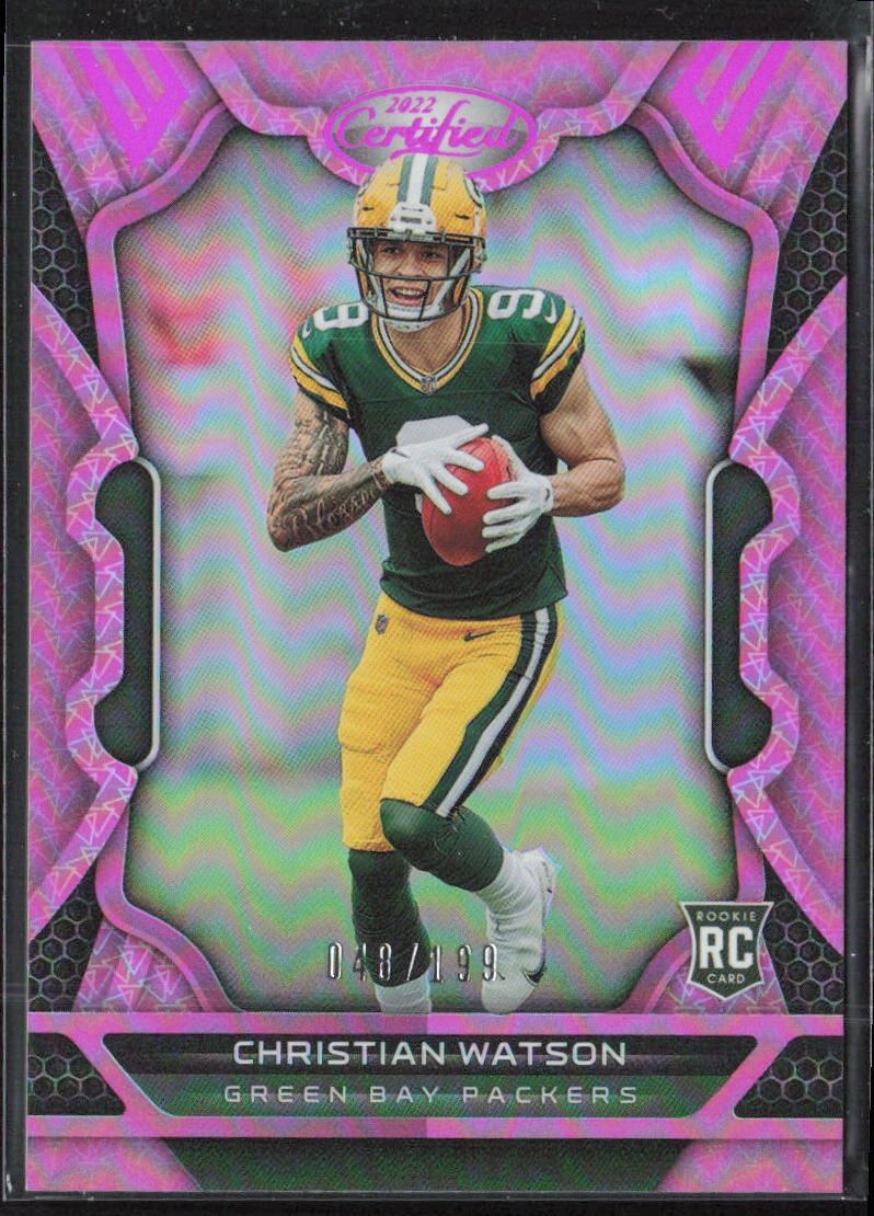 Certified Football #132 Christian Watson /199