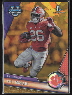 Bowman U Chrome #81 Phil Mafah /50