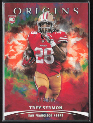 2021 Panini Origins #129 Trey Sermon Orange #/175