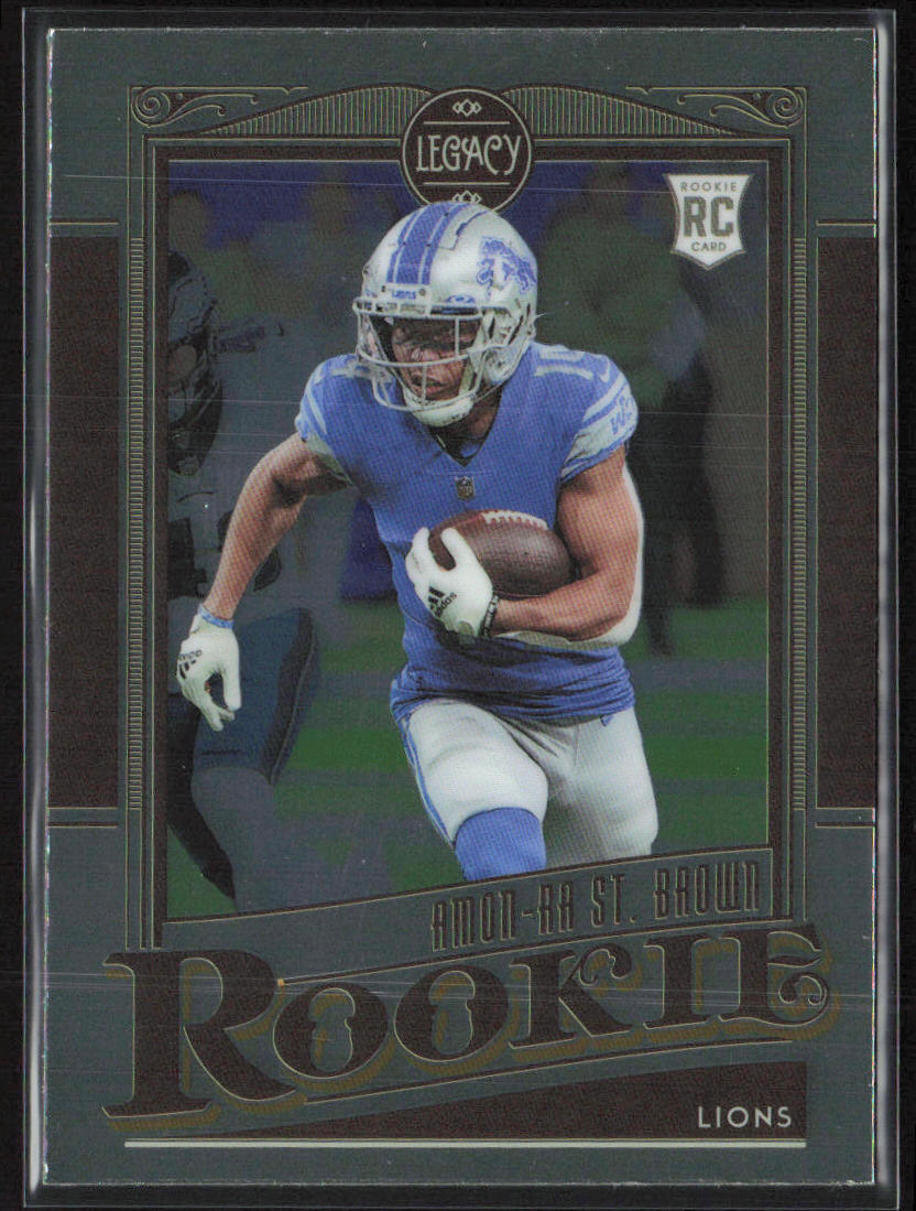 2021 Panini Chronicles #206 Amon-Ra St. Brown Legacy Update Rookies