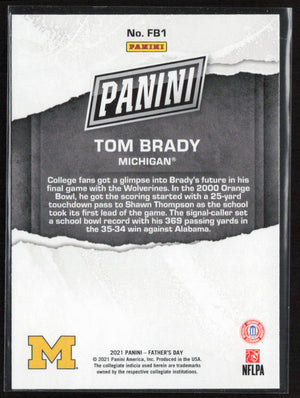 2021 Panini Father's Day #FB1 Tom Brady