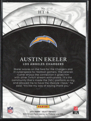 2021 Panini Select #HT-4 Austin Ekeler Hidden Talents