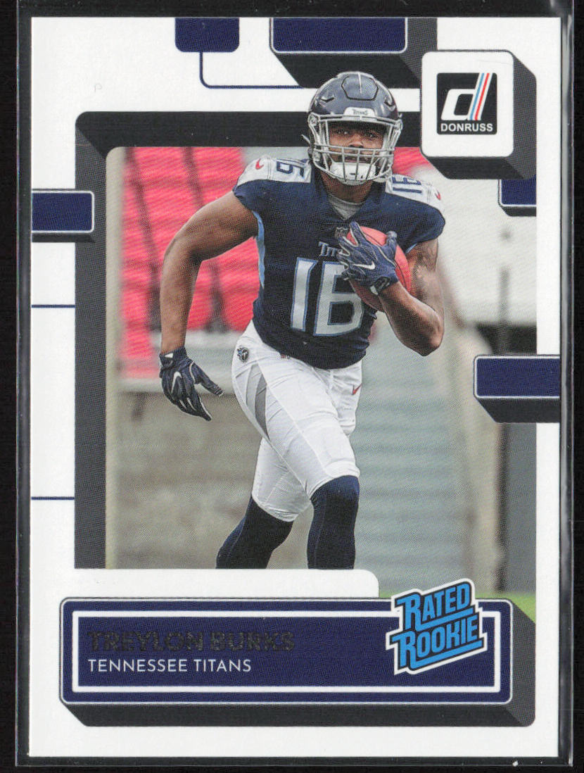 2022 Donruss #312 Treylon Burks