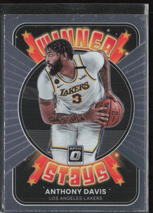 2021-22 Donruss Optic #7 Anthony Davis Winner Stays