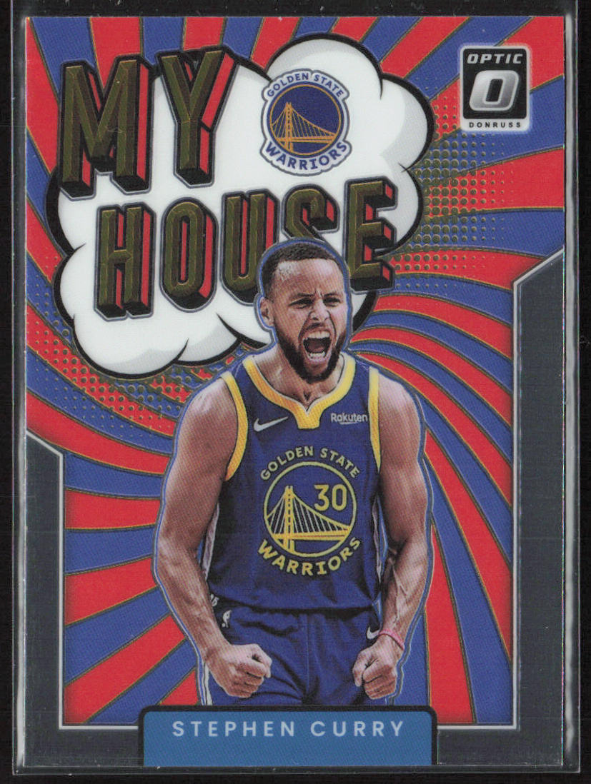 2021-22 Donruss Optic #3 Stephen Curry My House Purple