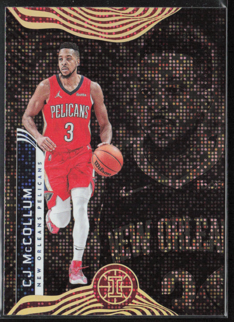 2021-22 Panini Illusions #82 CJ McCollum Bronze