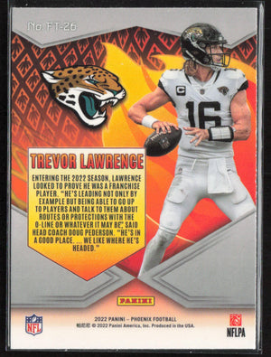 2022 Panini Phoenix #FT-26 Trevor Lawrence