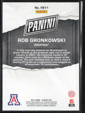 2021 Panini Father's Day #FB11 Rob Gronkowski