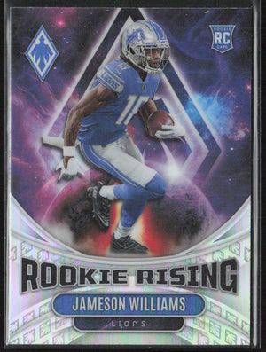 2022 Panini Phoenix #RIS-5 Jameson Williams Rookie Rising