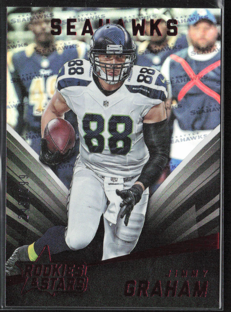 2015 Panini Rookies & Stars #93 Jimmy Graham Longevity Team Name #/299