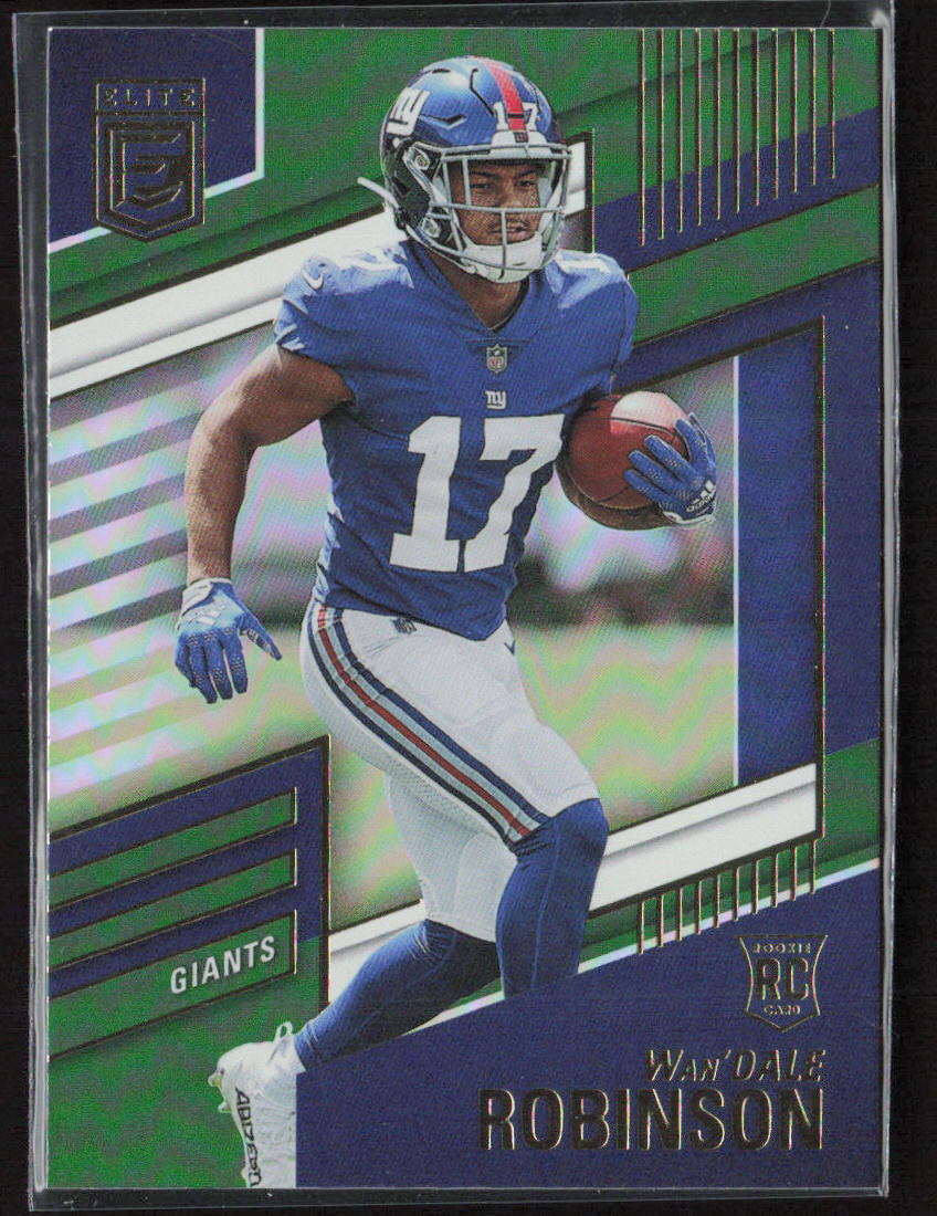 2022 Donruss Elite #153 Wan'Dale Robinson Green