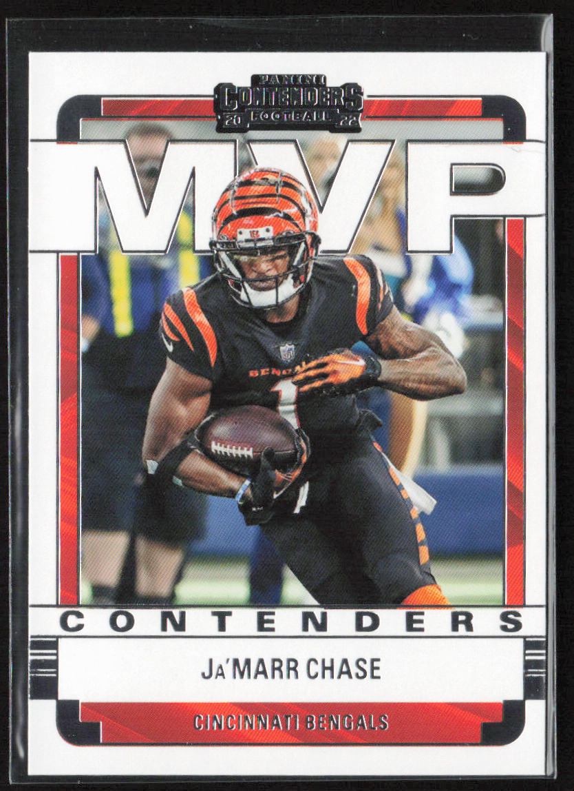 2022 Panini Contenders #MVP-JCH Ja'Marr Chase MVP Contenders