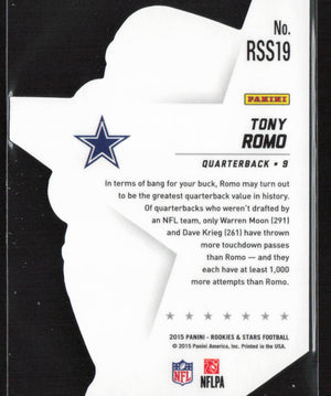 Rookies and Stars #RSS19 Tony Romo