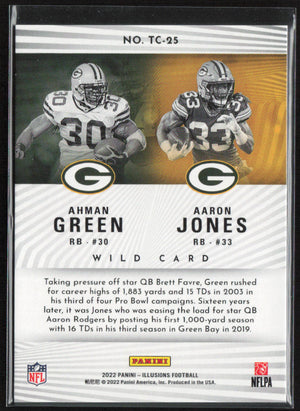 Illusions #TC-25 Aaron Jones/ Ahman Green Trophy Collections /30