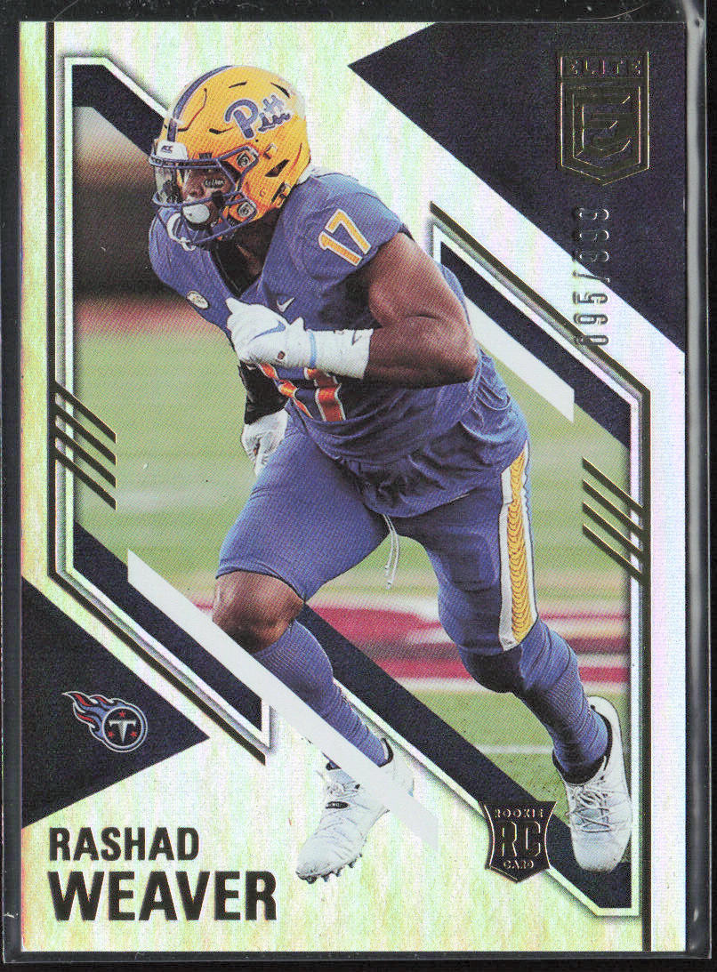 Elite Football #175 Rashad Weaver /999