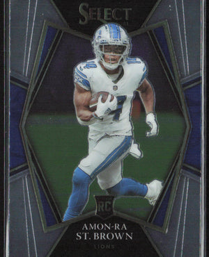 2021 Panini Select #173 Amon-Ra St. Brown