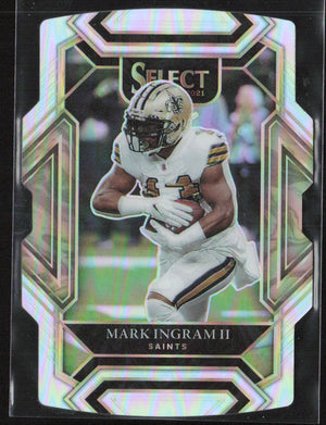 2021 Panini Select #215 Mark Ingram Silver die Cut