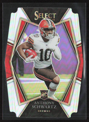 2021 Panini Select #170 Anthony Schwartz Silver die Cut